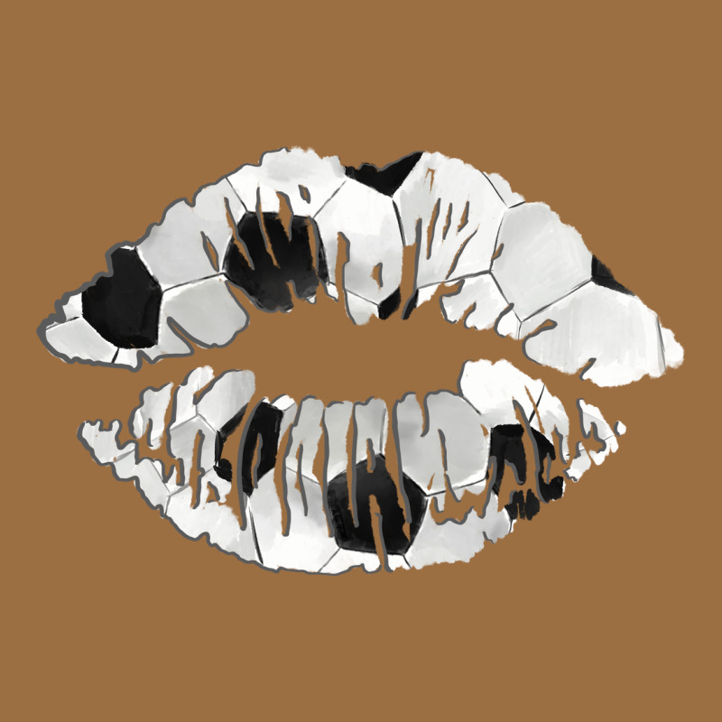 Soccer Lips Vintage Tee by AdoDesignShop | Teevron