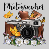 Photographer Floral Butterfly Film Roll Vintage Camera Premium Tee | Teevron