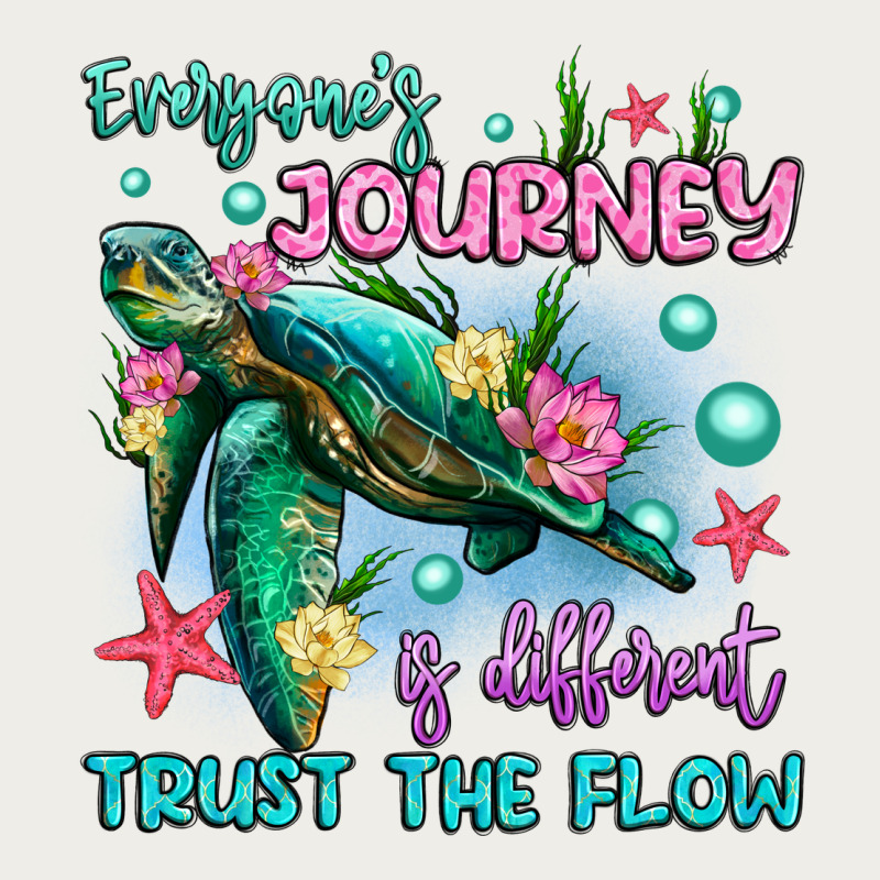 Everyone's Journey Is Different Trust The Flow Zipper Hoodie by Artiststas | Teevron