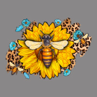 Bee Sunflower Leopard Vintage Tee | Teevron