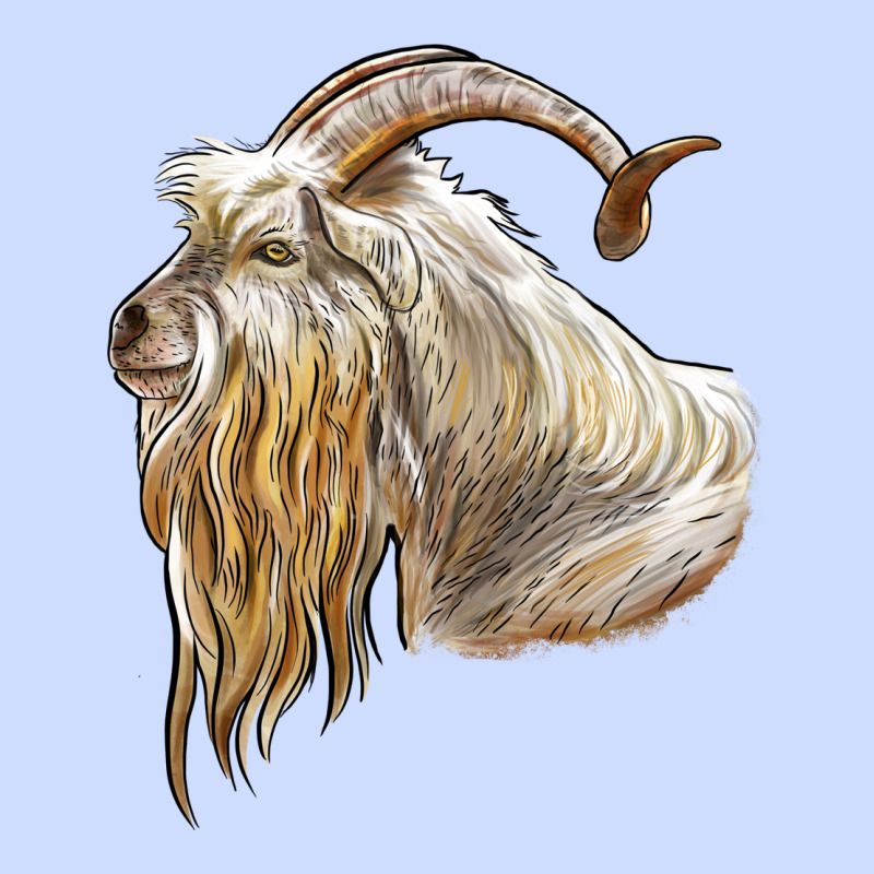 Kiko Goat Face Urban Heavy Tee by LillyAllenDesigns | Teevron