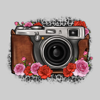Rose Grey Leopard Vintage Camera Premium Tee | Teevron