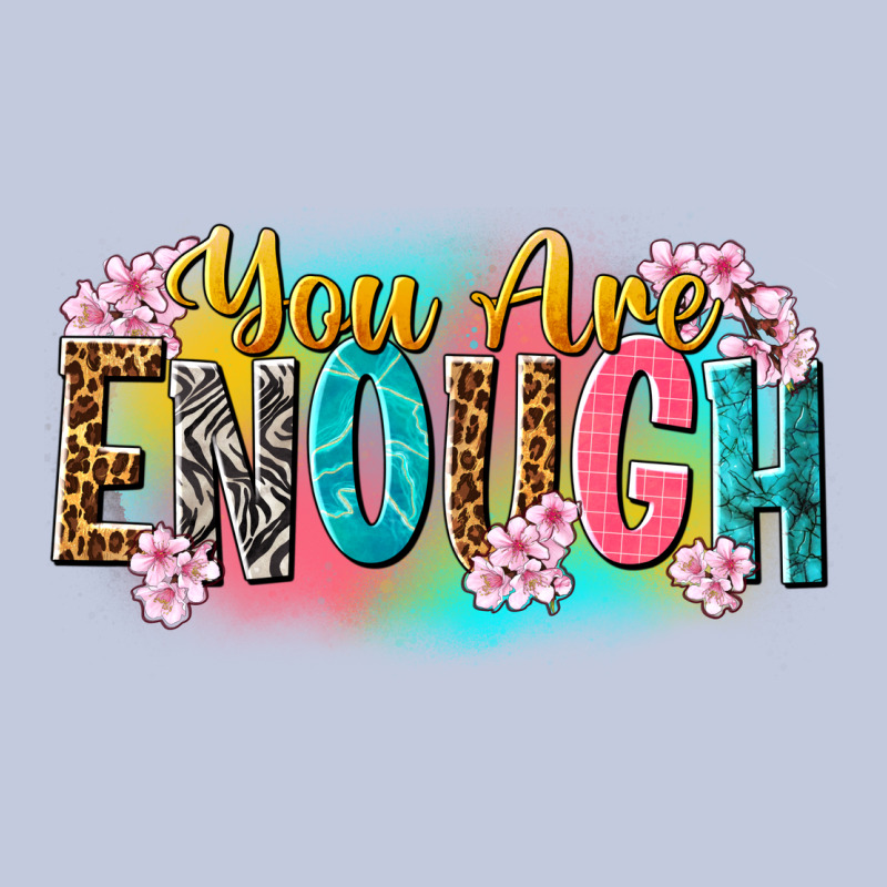 You Are Enough Long Sleeve Tee by NancyCooperArtShop | Teevron