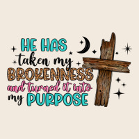 He Has Taken My Brokenness And Turned It Into My P Zipper Hoodie | Teevron