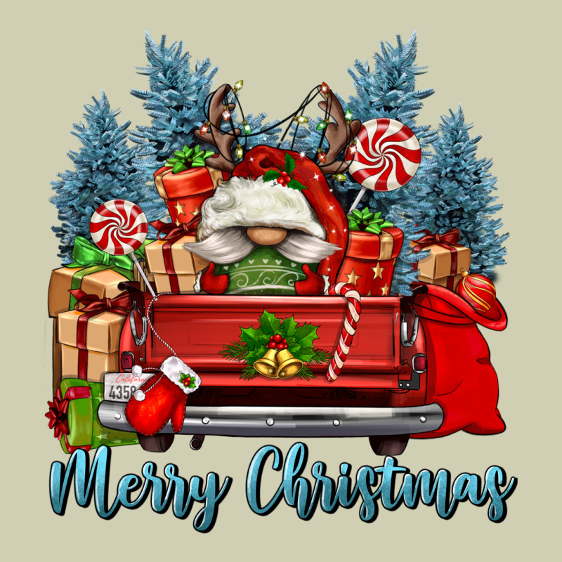 Merry Christmas Gnomes Truck Heavy Core Tee by FaDigitalArtStudio | Teevron