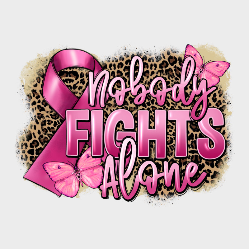 Nobody Fights Alone Cancer Urban Hoodie by FaDigitalArtStudio | Teevron