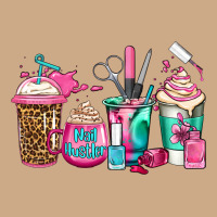 Nail Hustler Coffee Cups Vintage Hoodie | Teevron