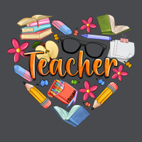 Teacher Heart Zipper Hoodie | Teevron