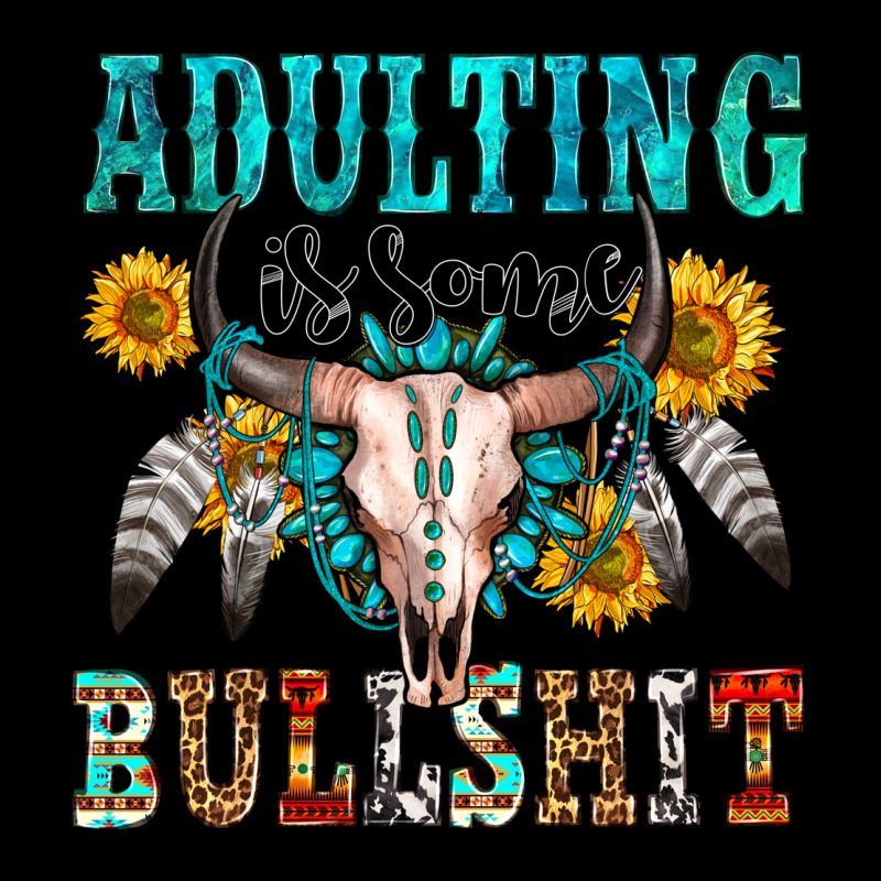 Adulting Is Some Bullshit Urban Hoodie by OliviaCreatesArt | Teevron
