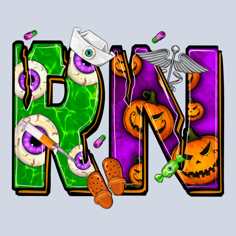 Halloween Rn Registered Nurse Premium Sweatshirt by NancyCooperArtShop | Teevron