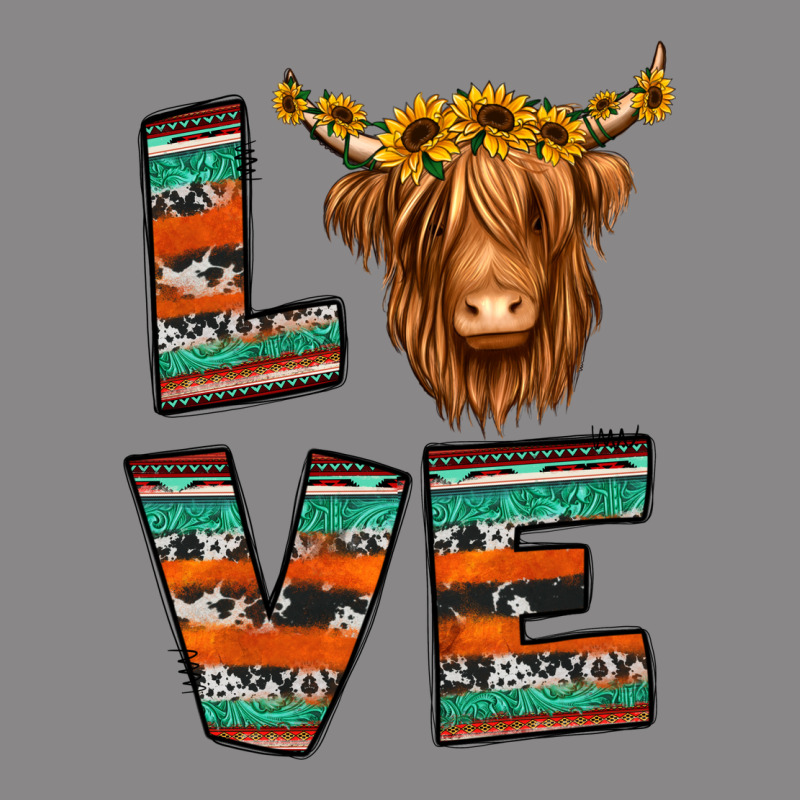 Love Highland Cow Vintage Tee by Jasminsmagicworld | Teevron