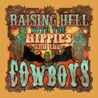 Raising Hell With The Hippies And The Cowboys Premium Hoodie | Teevron