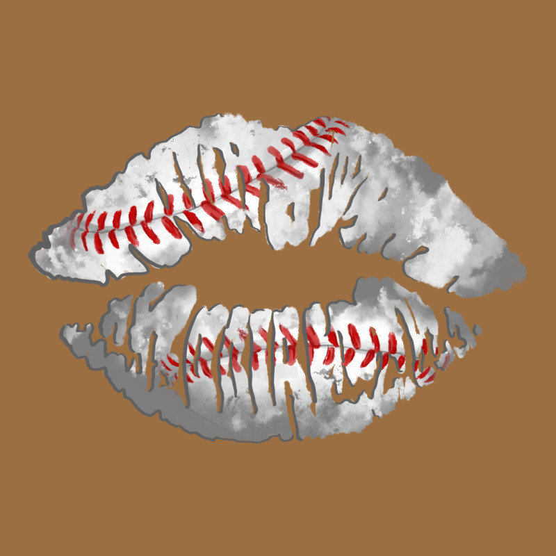 Baseball Lips Vintage Tee by AdoDesignShop | Teevron