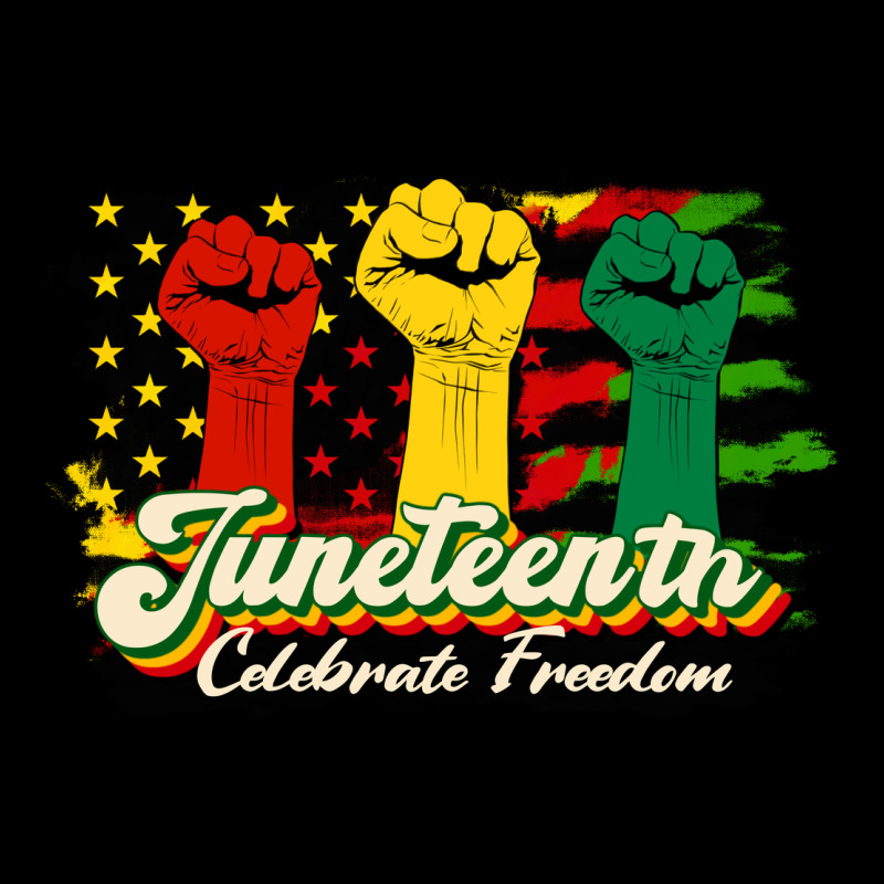 Juneteenth Celebrate Freedom Ladies Tee by HRA Design Shop | Teevron