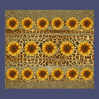 Leopard Glitter Sunflower Tumbler Vintage Tee | Teevron