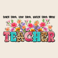 Teach Them Love Them Watch Them Grow Teacher Zipper Hoodie | Teevron