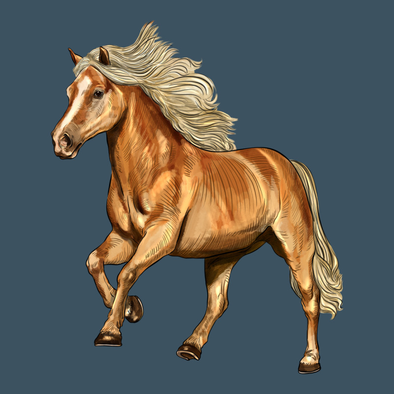 Haflinger Horse Urban Heavy Tee by LillyAllenDesigns | Teevron