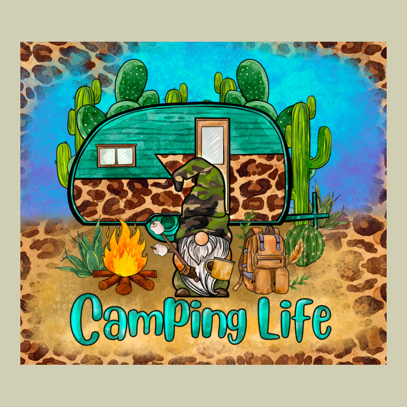 Camping Life Tumbler Heavy Core Tee by BarkalooDesign | Teevron