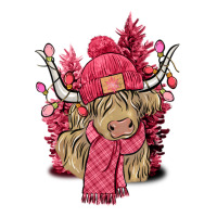 Pink winter long haired Cow | Teevron