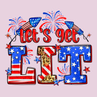 Let's Get Lit 4th Of July Ladies Tee | Teevron