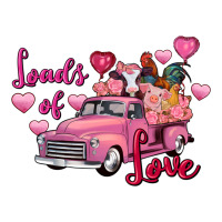 loads of love valentine's day farm truck | Teevron