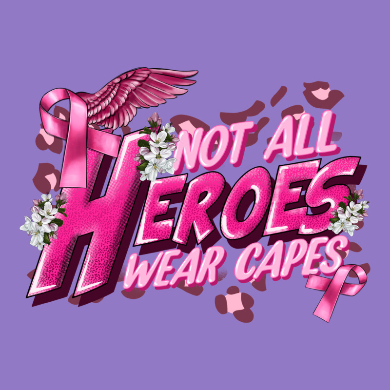 Not All Heroes Wear Capes Cancer Awareness Urban Hoodie by FaDigitalArtStudio | Teevron