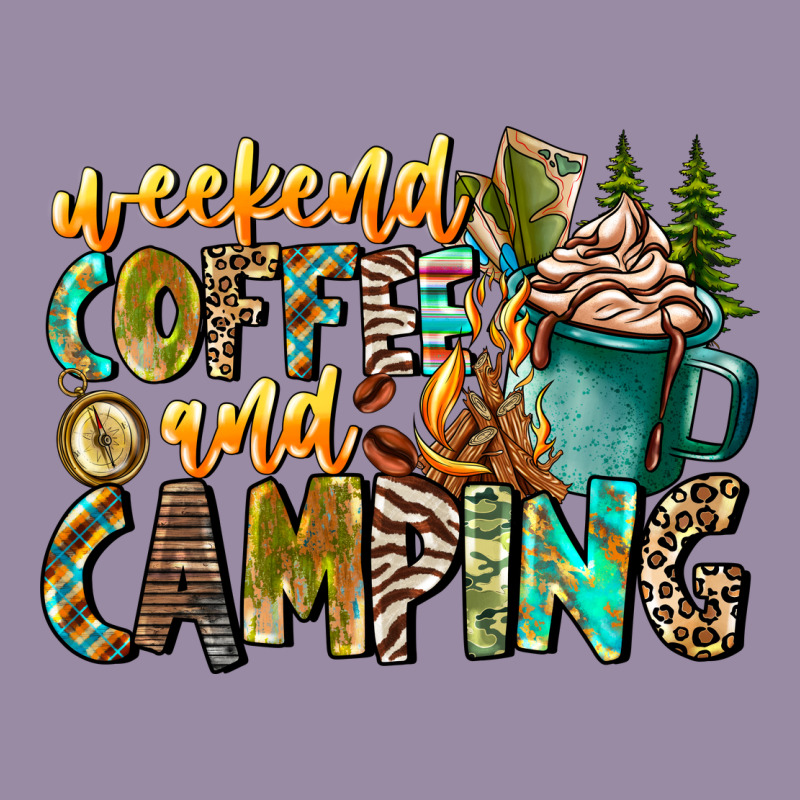 Weekends Coffee And Camping Classic Tee by CowhideDigitalArt | Teevron