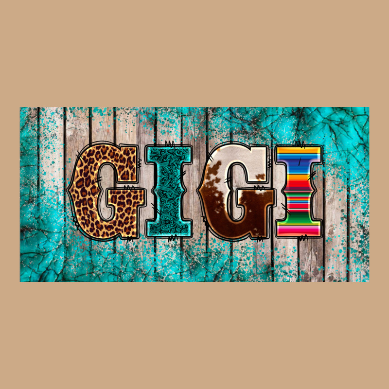 Western Turquoise Gigi License Plate Vintage Hoodie by BarkalooDesign | Teevron