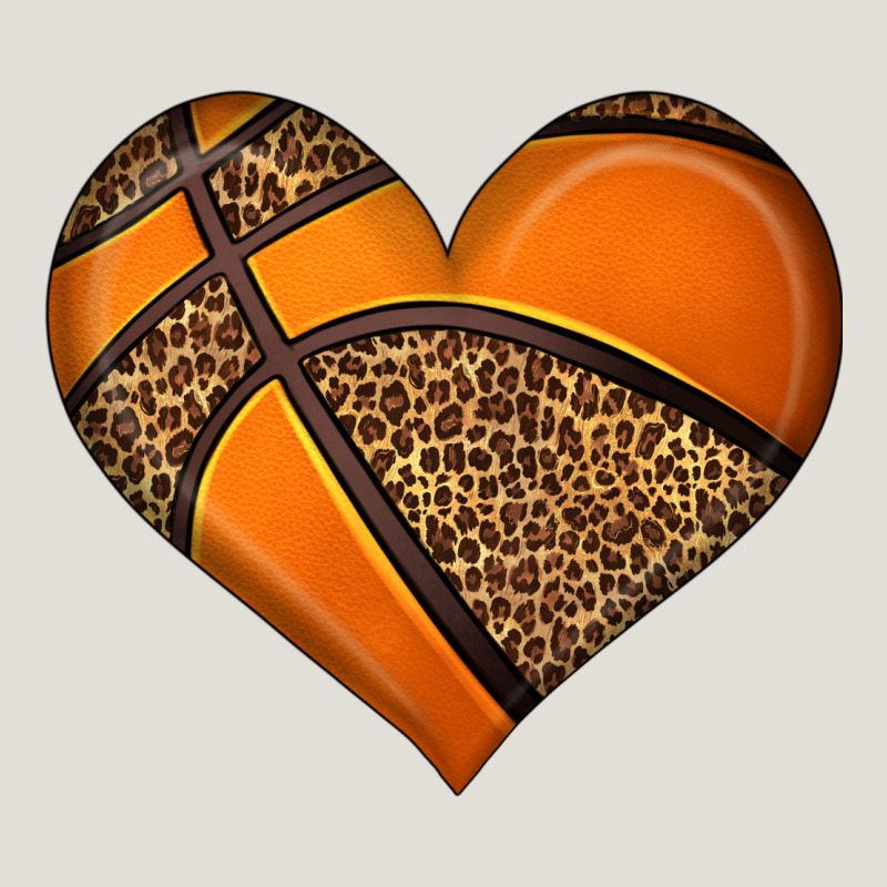 Basketball Heart Heavy Core Tee by HRA Design Shop | Teevron