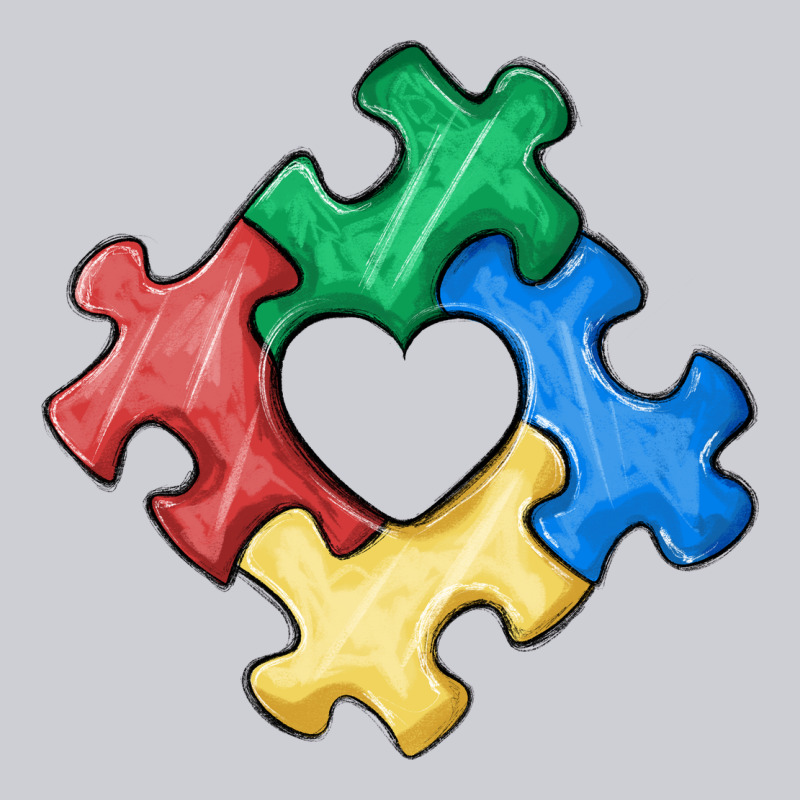 Autism Puzzle Heavyweight Sweatshirt by MaliasSmallBusiness | Teevron