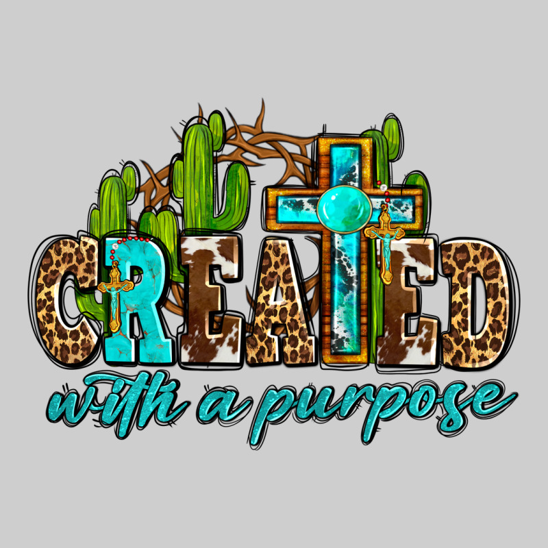 Created With A Purpose Premium Tee by AdoDesignShop | Teevron