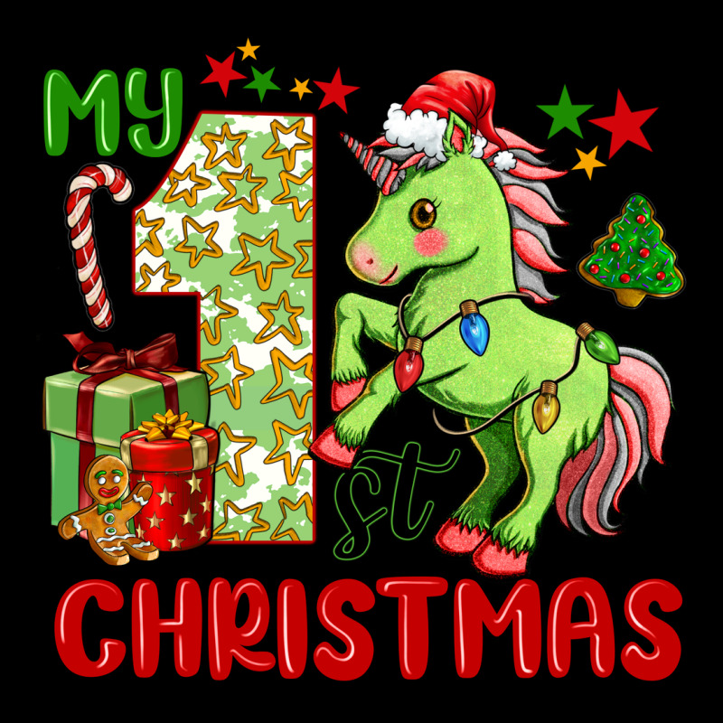 My First Christmas Unicorn Premium Tee by FaDigitalArtStudio | Teevron