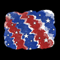 Patriotic Tie Dye Background Ladies Tee | Teevron