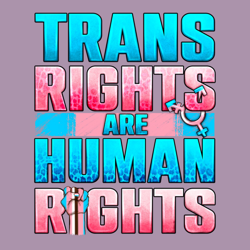 Trans Rights Are Human Rights Heavyweight Hoodie by NancyCooperArtShop | Teevron
