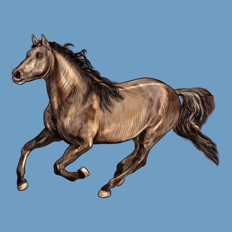 Missouri Fox Trotter Horse Urban Heavy Tee by LillyAllenDesigns | Teevron