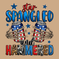 Star Spangled And Hammered Skeleton Hand Vintage Hoodie | Teevron