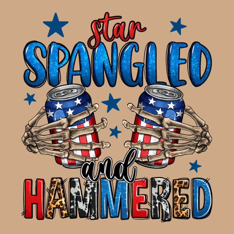Star Spangled And Hammered Skeleton Hand Vintage Hoodie by Jasminsmagicworld | Teevron