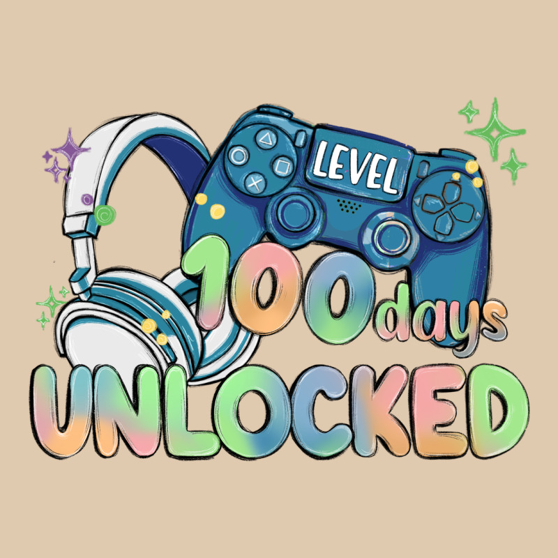 Level 100 Days Unlocked Heavyweight Sweatshirt by MaliasSmallBusiness | Teevron