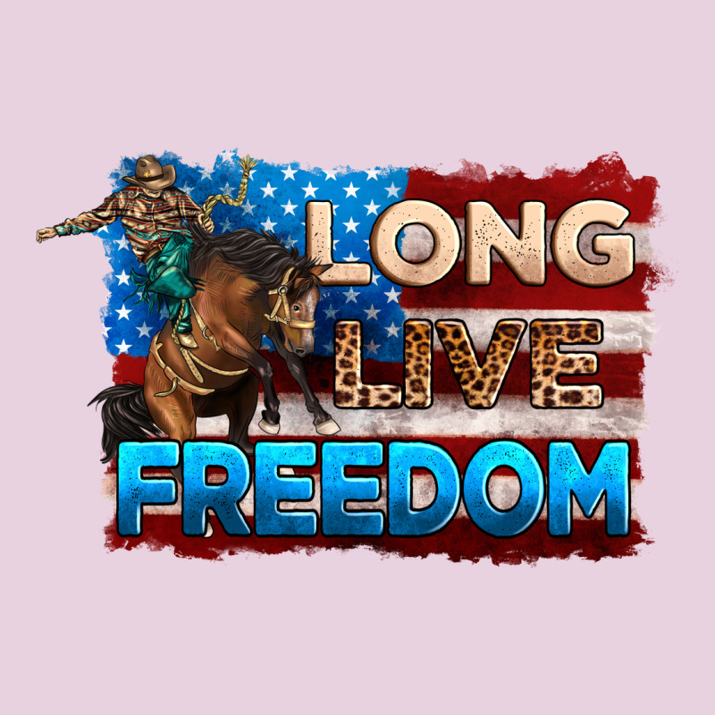 Long Live Freedom 4th Of July Ladies Tee by Neo Western | Teevron