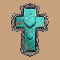 Turquoise Gemstone Cross Vintage Tee | Teevron