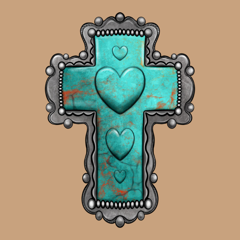 Turquoise Gemstone Cross Vintage Tee by Jasminsmagicworld | Teevron
