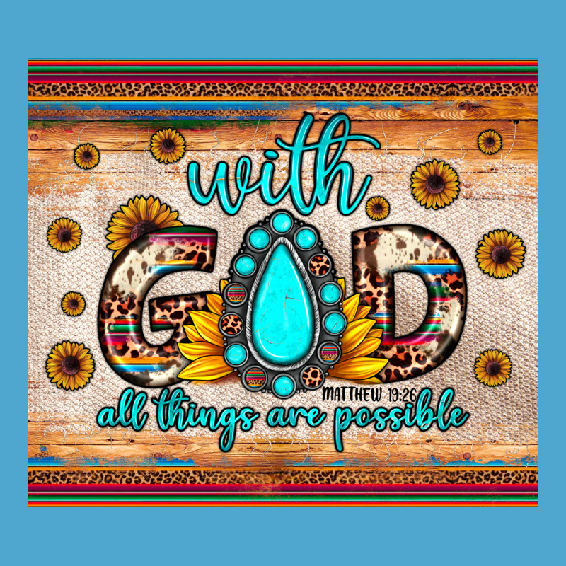 With God All Things Are Possible Matthew 19 26 Premium Hoodie by JahusDesignShop | Teevron