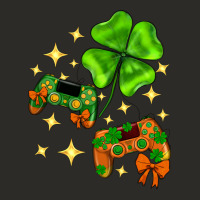 St. Patrick's Day With Game Control And Clover Heavy Core Tee | Teevron