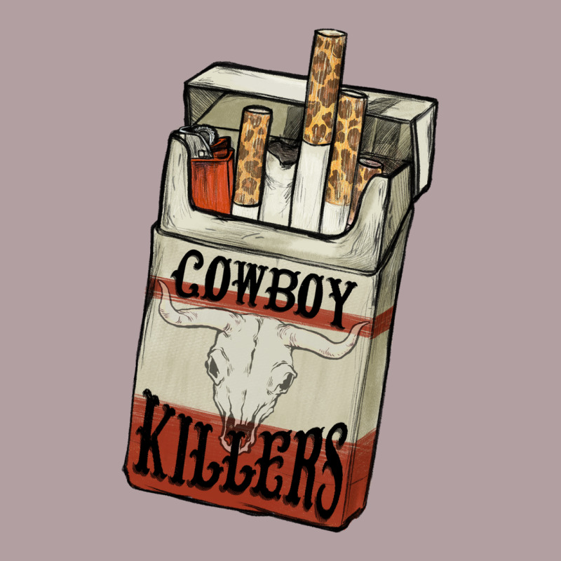 Cowboy Killers Cigarette Package Vintage Hoodie by NancyCooperArtShop | Teevron