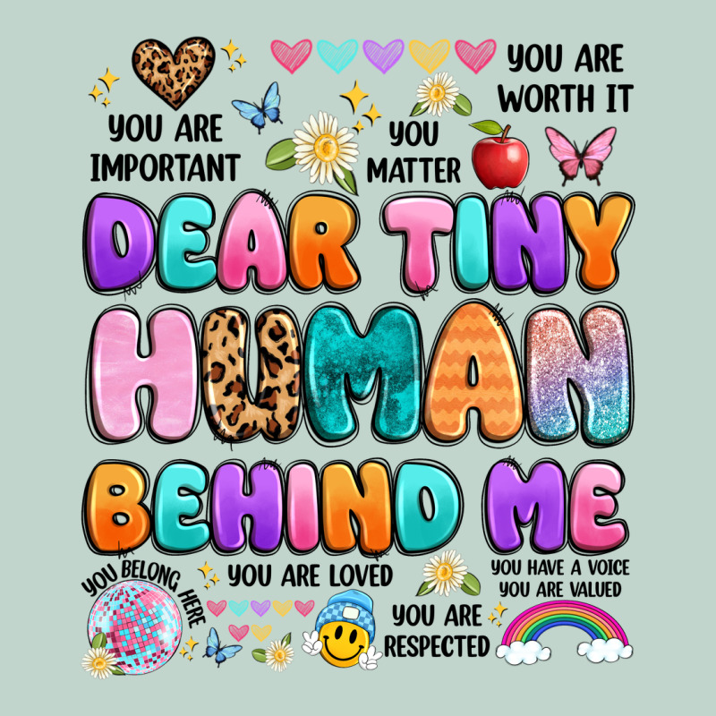 Dear Tiny Human Behind Me Zipper Hoodie by Artiststas | Teevron