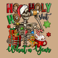 Ho Ho Holy Shit What A Year Christmas Skeleton Vintage Hoodie | Teevron
