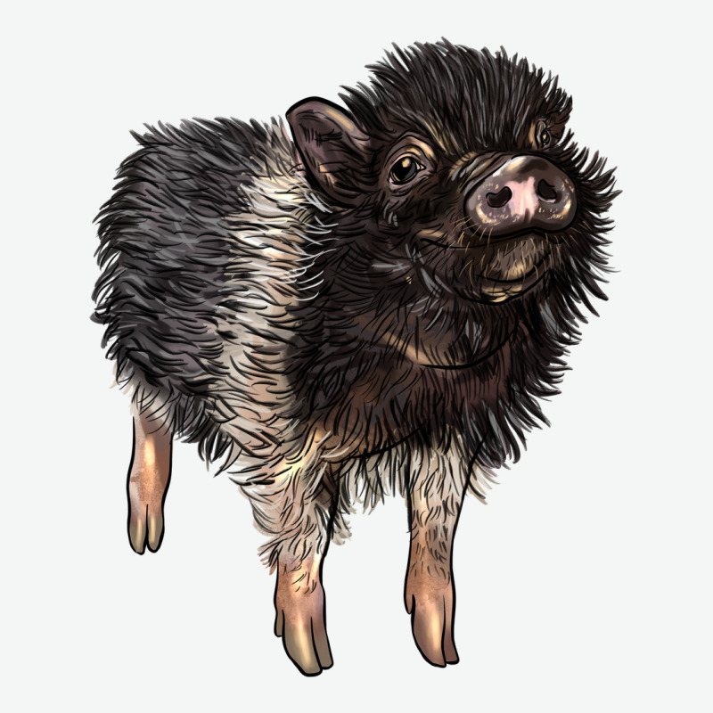 Baby Hampshire Pig Urban Heavy Tee by LillyAllenDesigns | Teevron