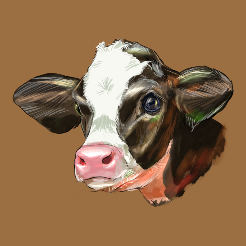 Holstein Calf Face Vintage Tee by LillyAllenDesigns | Teevron