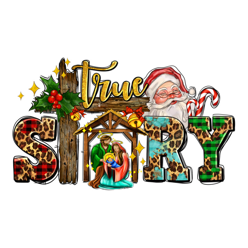 True Story Jesus And Mary Wıth Santa Premium Tee by AdoDesignShop | Teevron