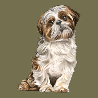 Shih Tzu Dog Vintage Hoodie | Teevron